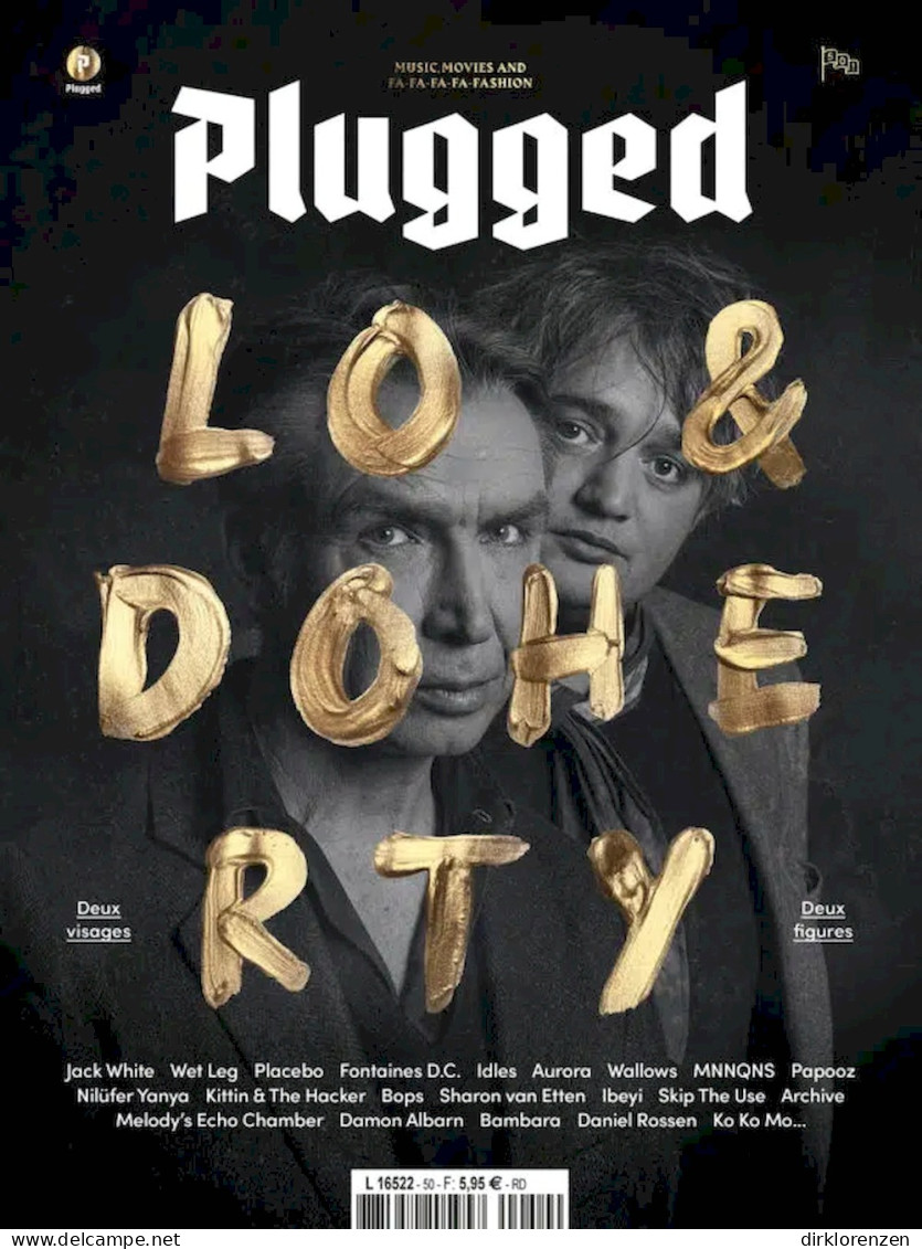 Plugged Magazine France 2022 #50 Peter Doherty Frederic Lo Jack White Wet Leg  - Unclassified