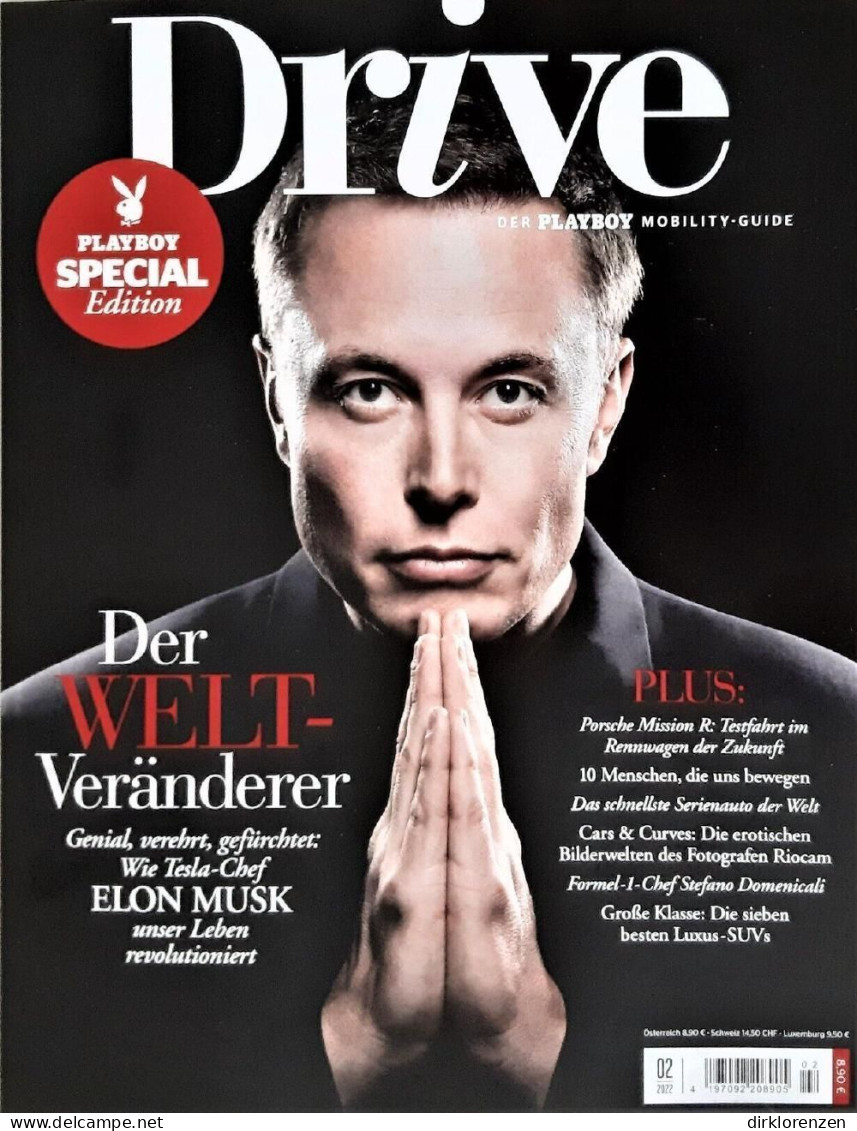 Playboy Special Magazine Germany 2022 Elon Musk - Non Classés