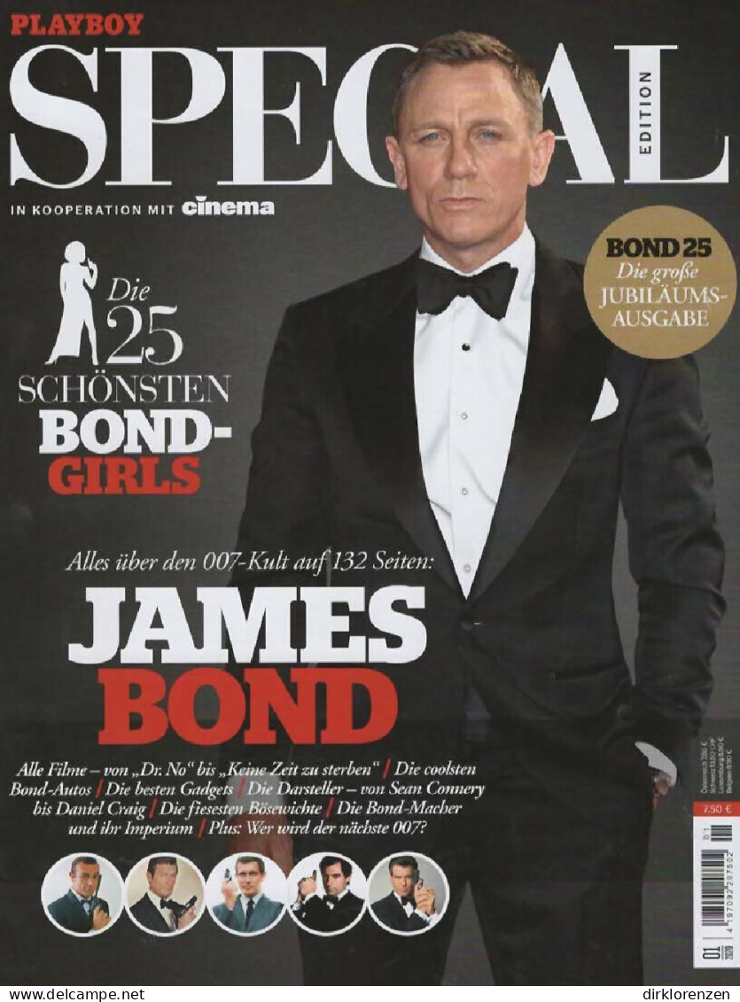 Playboy Special Magazine Germany 2020 James Bond Daniel Craig - Non Classificati