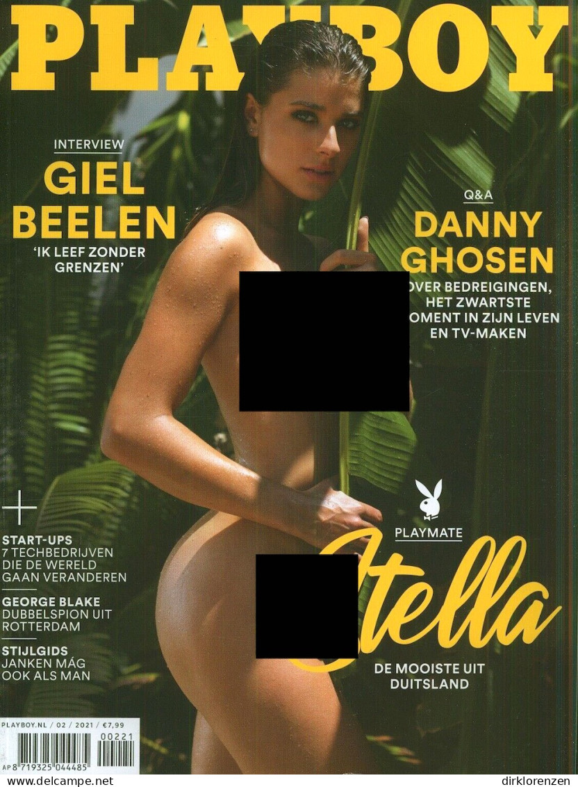Playboy Magazine Netherlands 2021-02 Stella Tiana Stegmann Sara Pérez - Non Classés