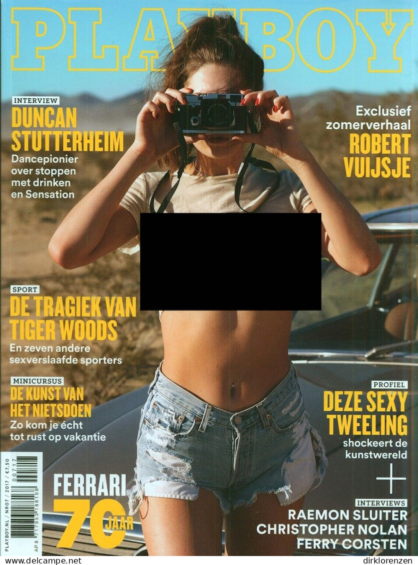 Playboy Magazine Netherlands 2017-07 Elsie Hewitt Zoi Gorman - Non Classés