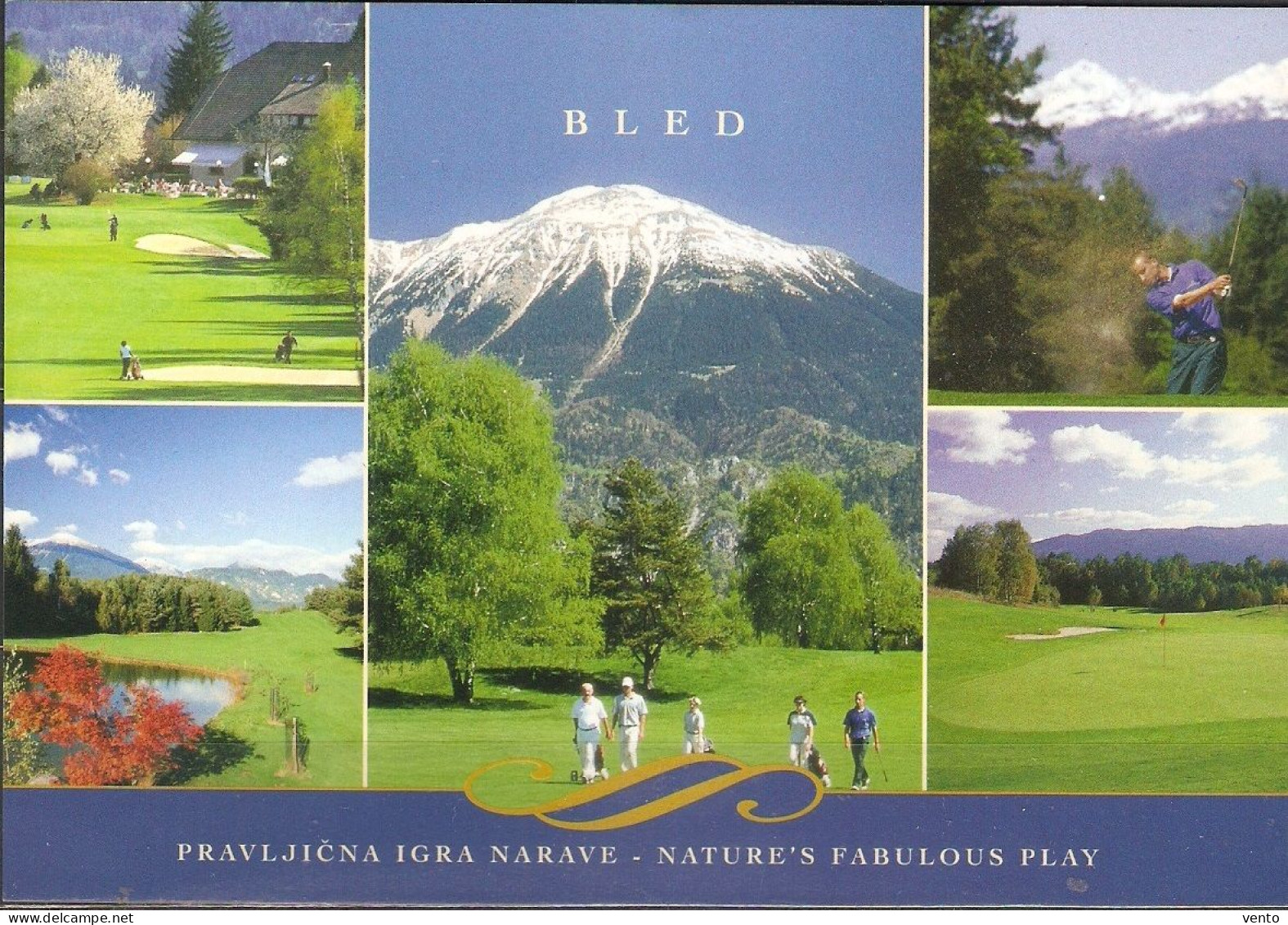 Slovenia Bled - Golf... Zb283 New - Slovénie