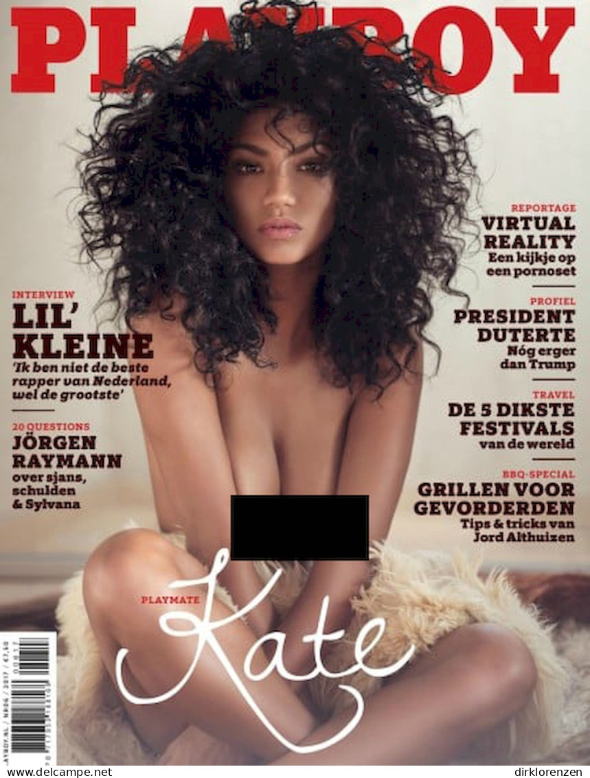 Playboy Magazine Netherlands 2017-06 Kate Rodriguez - Non Classés