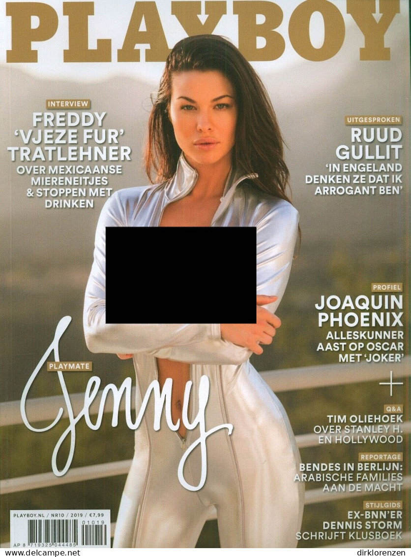 Playboy Magazine Netherlands 2019-10 Jenny Watwood Julia Prokopy - Unclassified