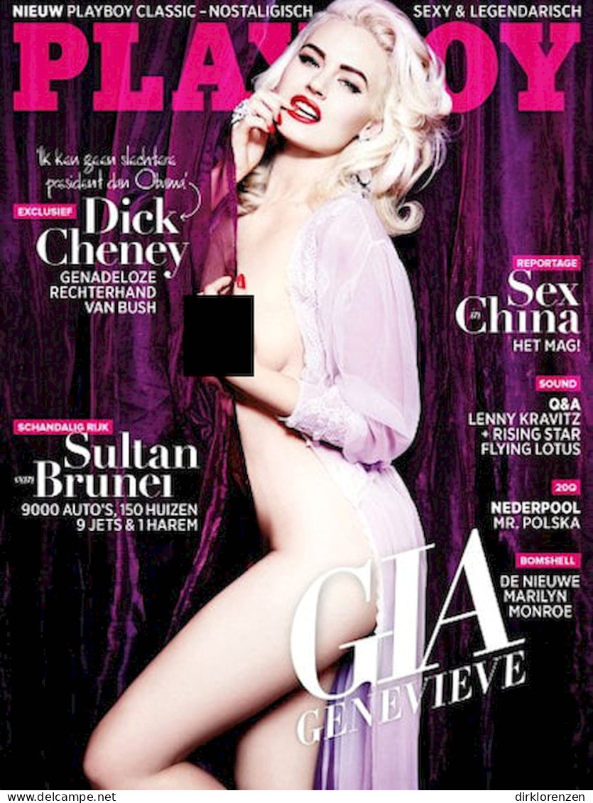 Playboy Magazine Netherlands 2015-04 Gia Genevieve Emily Agnes - Zonder Classificatie