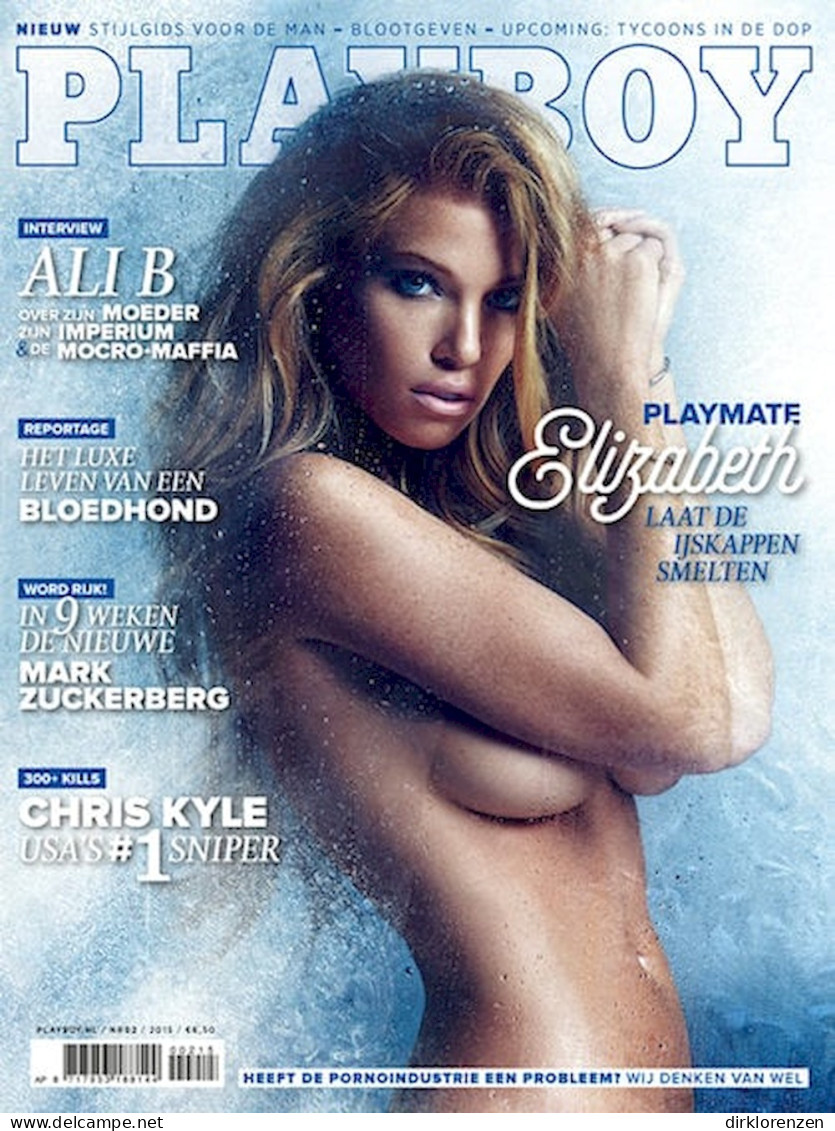 Playboy Magazine Netherlands 2015-01 Elizabeth Ostrander Stefanie Lisabeth - Non Classés