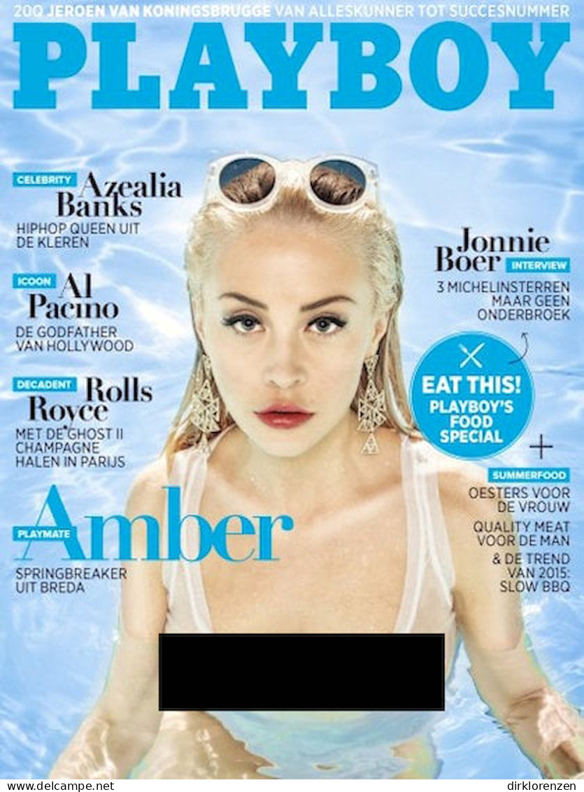 Playboy Magazine Netherlands 2015-05 Amber Bassick - Non Classés