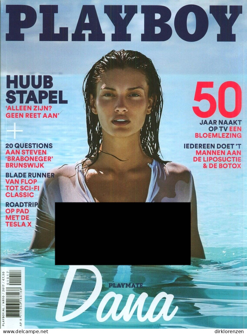 Playboy Magazine Netherlands 2017-10 Dana Taylor Sofia Clerici  - Non Classés