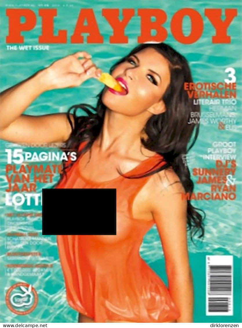 Playboy Magazine Netherlands 2013-08 Lotte Jelgersma - Zonder Classificatie