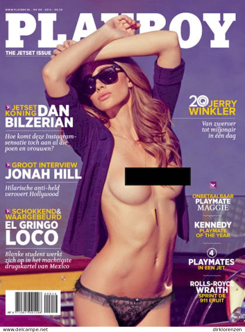 Playboy Magazine Netherlands 2014-09 Maggie May - Zonder Classificatie