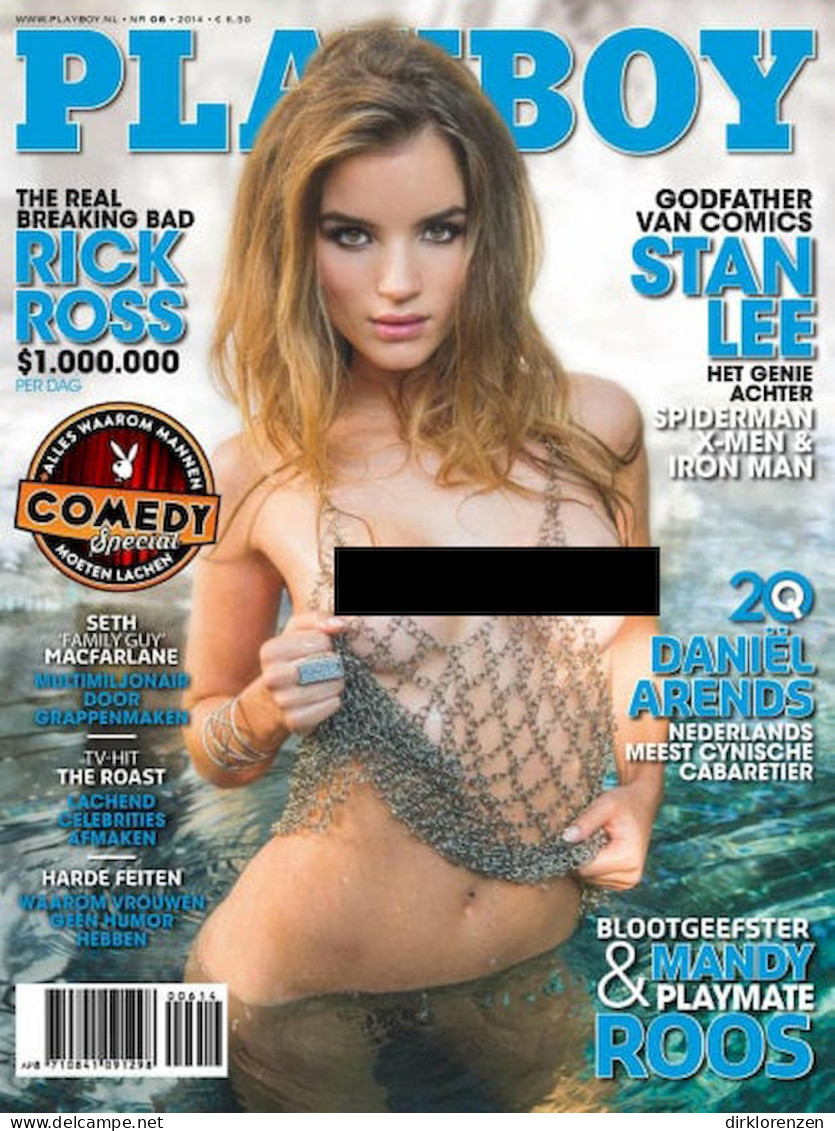 Playboy Magazine Netherlands 2014-06 Roos Van Montfort  - Non Classés