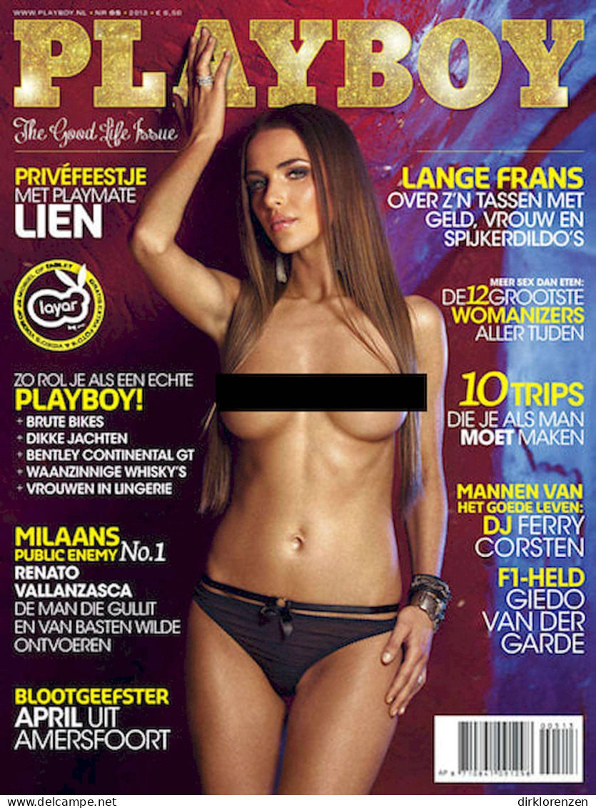 Playboy Magazine Netherlands 2013-05 Lien Biesheuvel - Non Classés