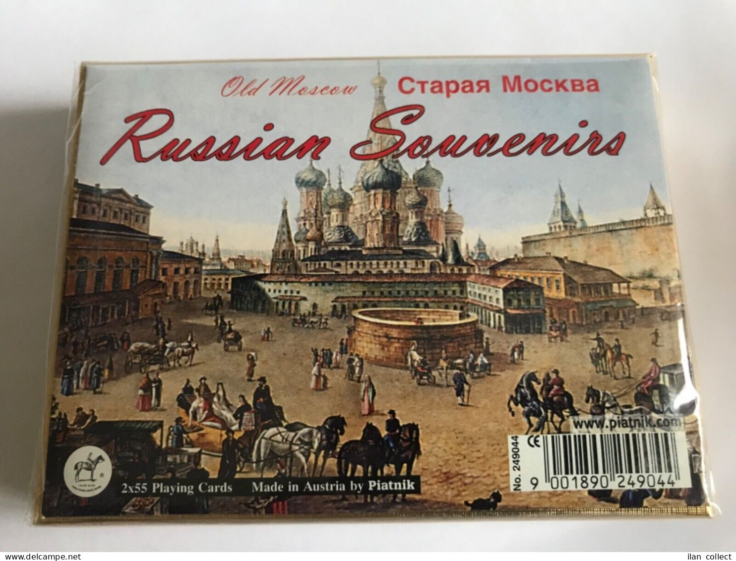 New ! - Old Moscow / Russian Souvenir - Playing Cards 2x 55 Sheets / Austria - Otros & Sin Clasificación