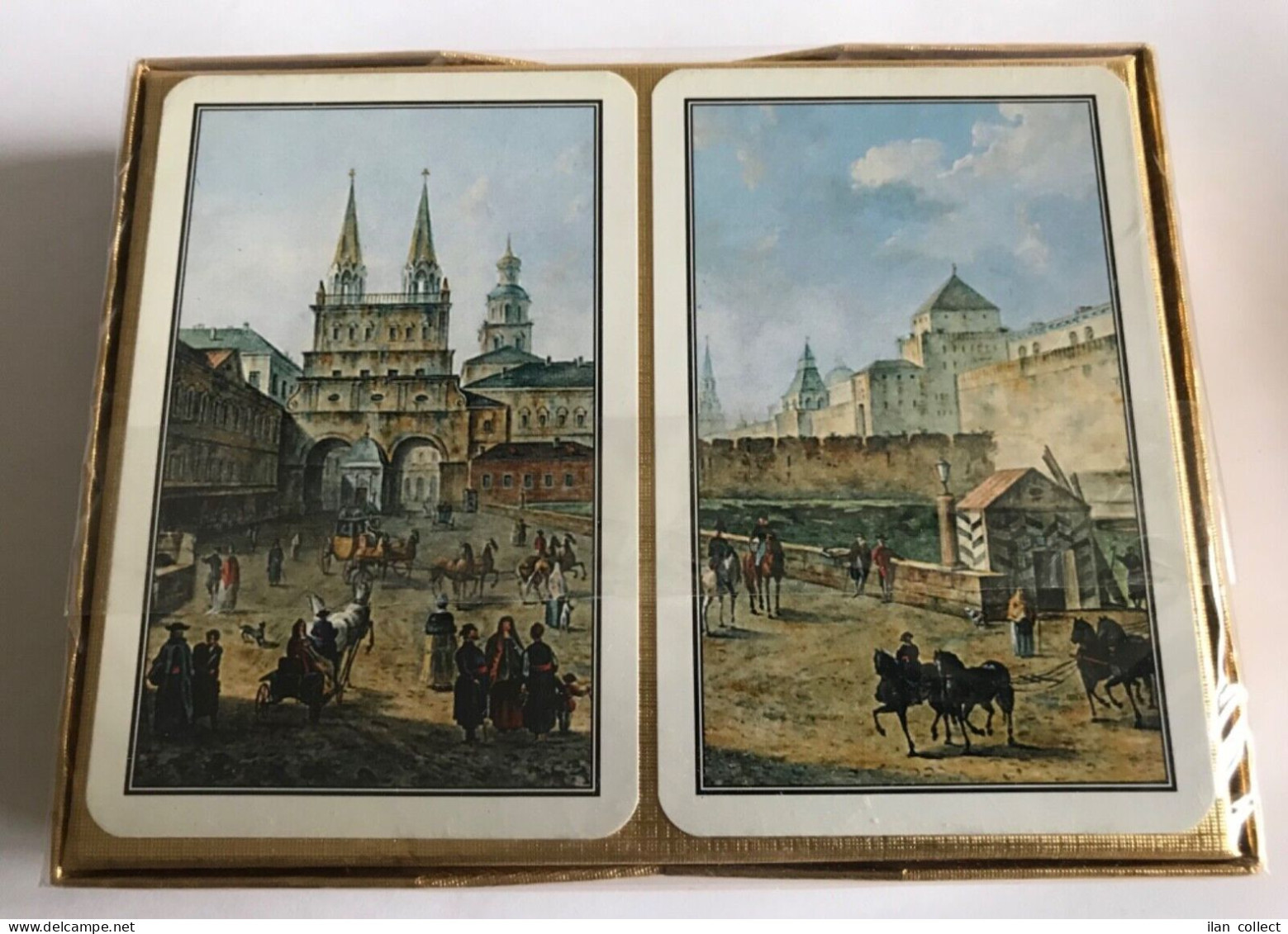 New ! - Old Moscow / Russian Souvenir - Playing Cards 2x 55 Sheets / Austria - Other & Unclassified