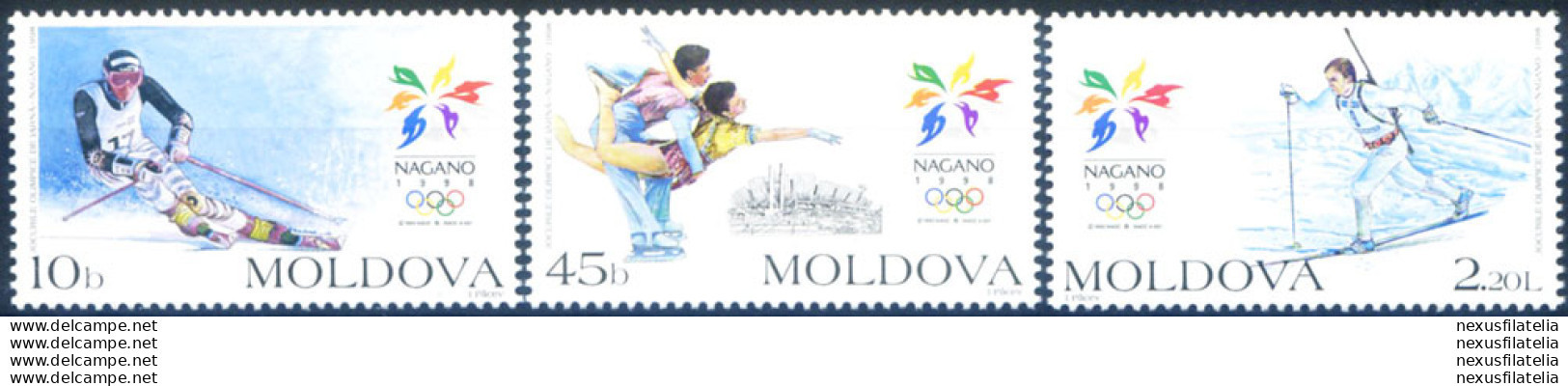 Sport. Olimpiadi Nagano 1998. - Moldova