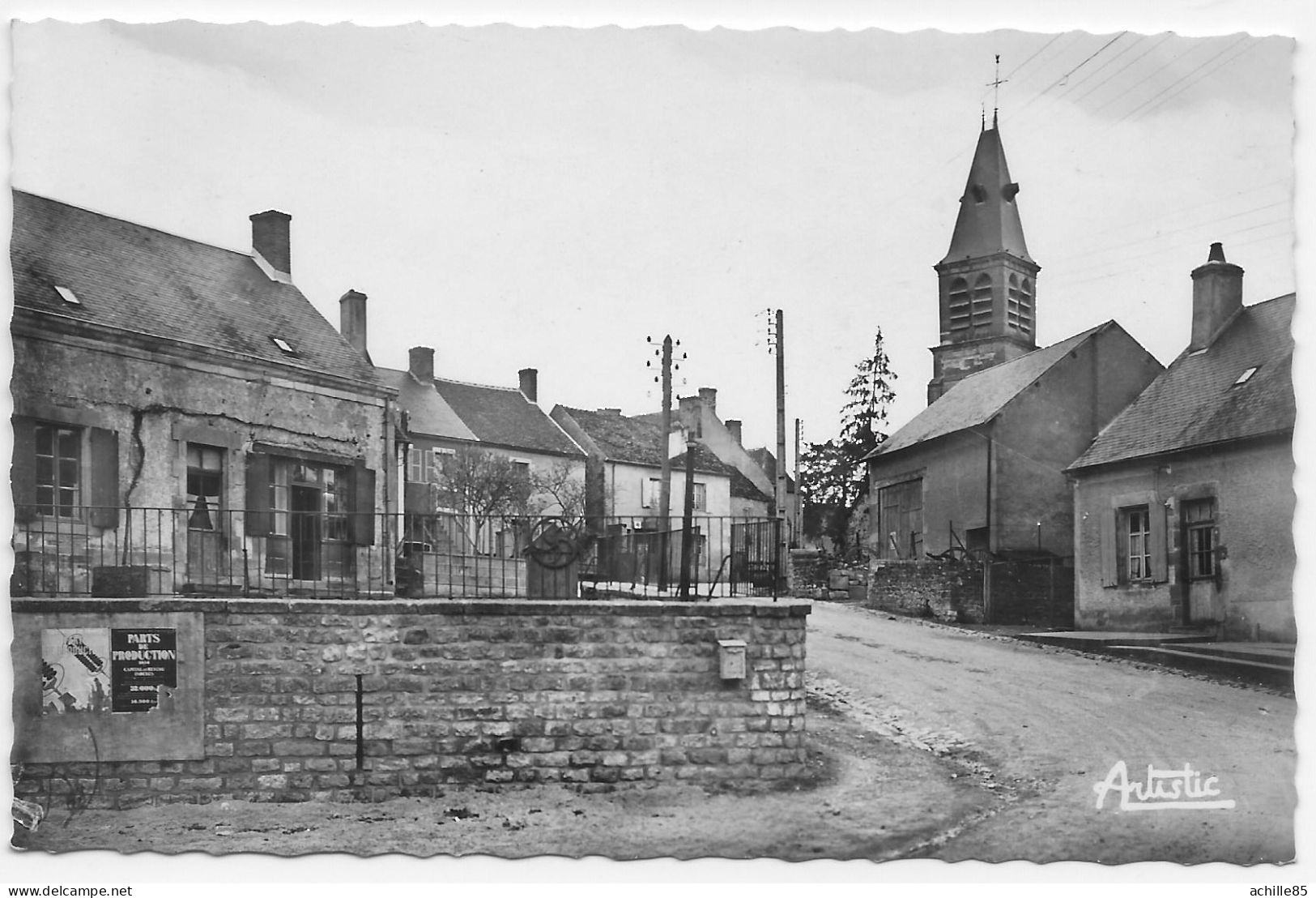 Ville Langy, Rue , église, Place - Sonstige & Ohne Zuordnung
