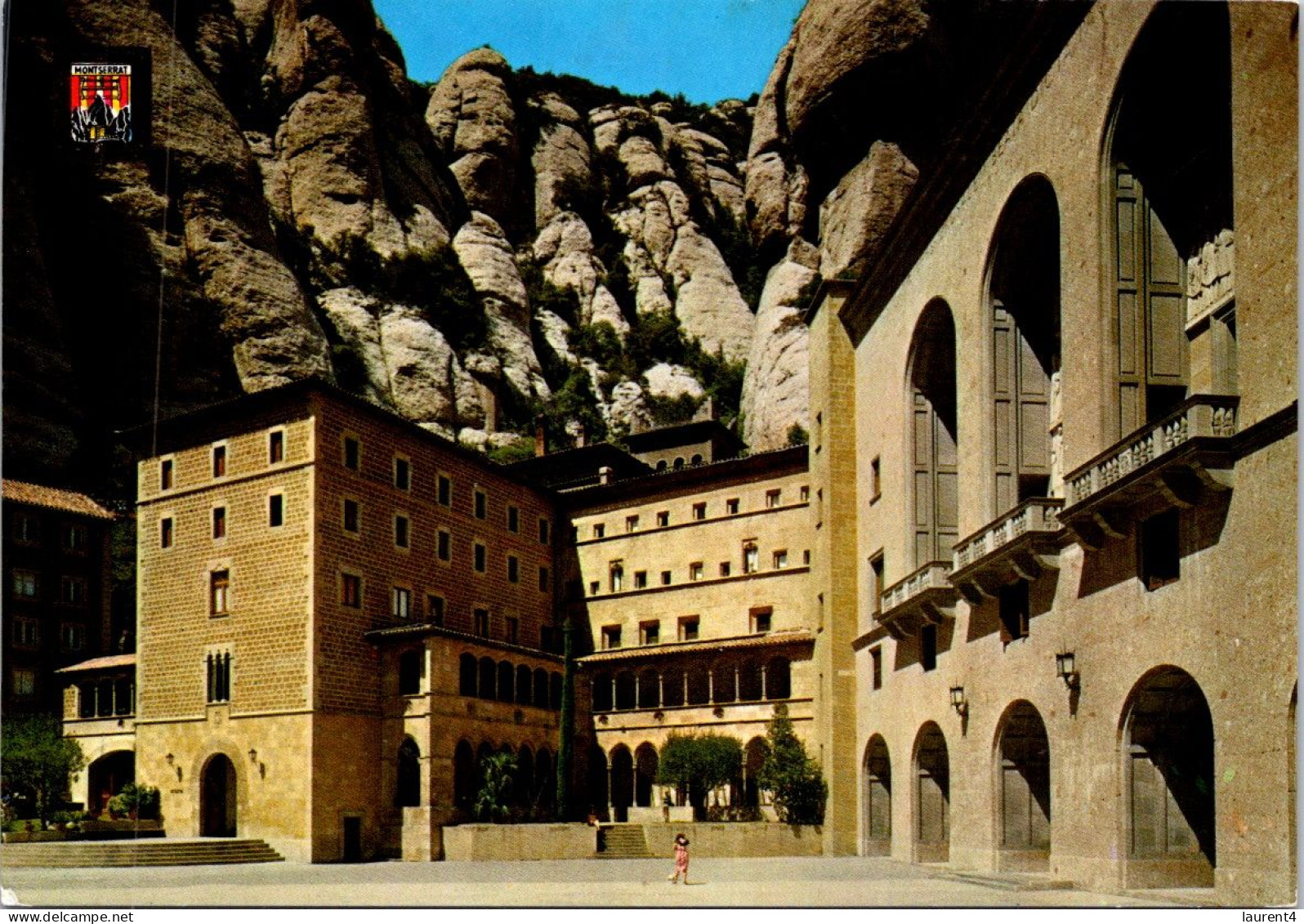 4-5-2024 (4 Z 6) Spain - Gothic Building In Montserrat - Sonstige & Ohne Zuordnung