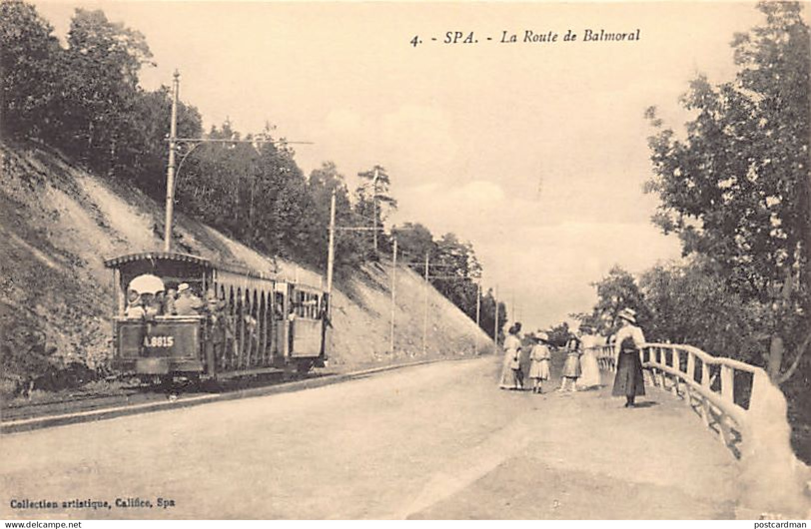 SPA (Liège) Tramway 8815 - La Route De Balmoral - Spa