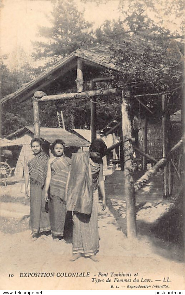 Laos - Types De Femmes Laotiennes à L'Exposition Coloniale - Ed. B.L. - Lévy L.L. 10 - Laos
