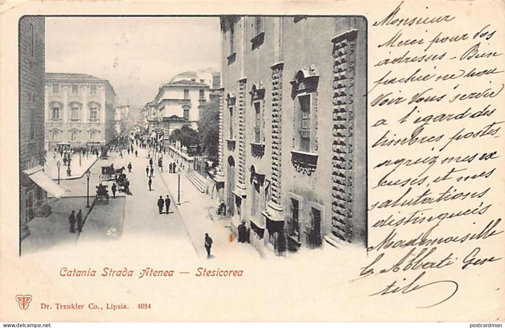 CATANIA - Strada Altenea - Stesicorea - Catania