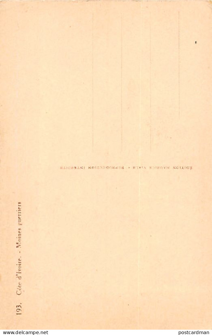 Côte D'Ivoire - Moines Guerriers - Ed. Maurice Viale 193 - Côte-d'Ivoire