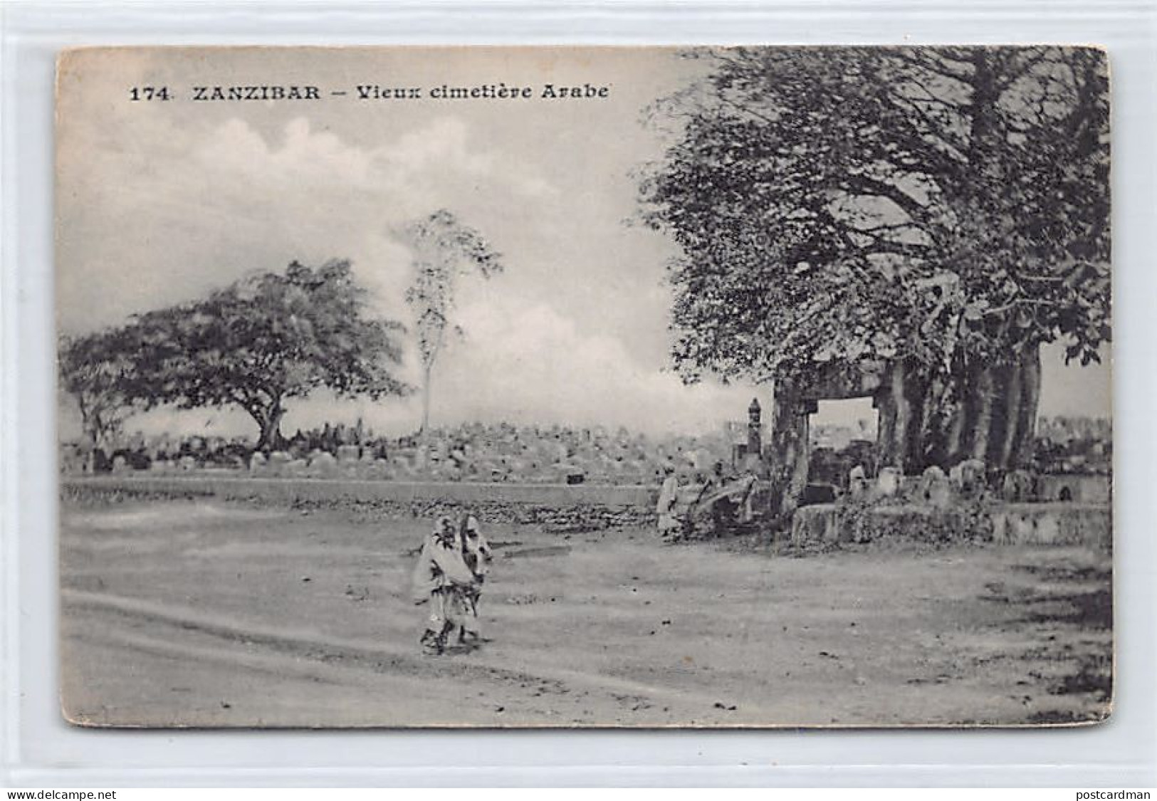 Zanzibar - Old Arab Cemetery - Publ. Messageries Maritimes 174 - Tansania
