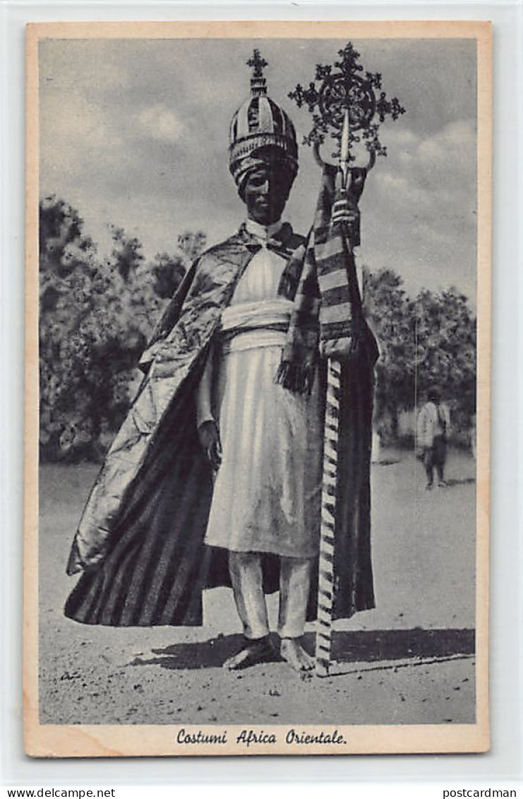 Eritrea - Coptic Priest - Publ. Unknown  - Eritrea