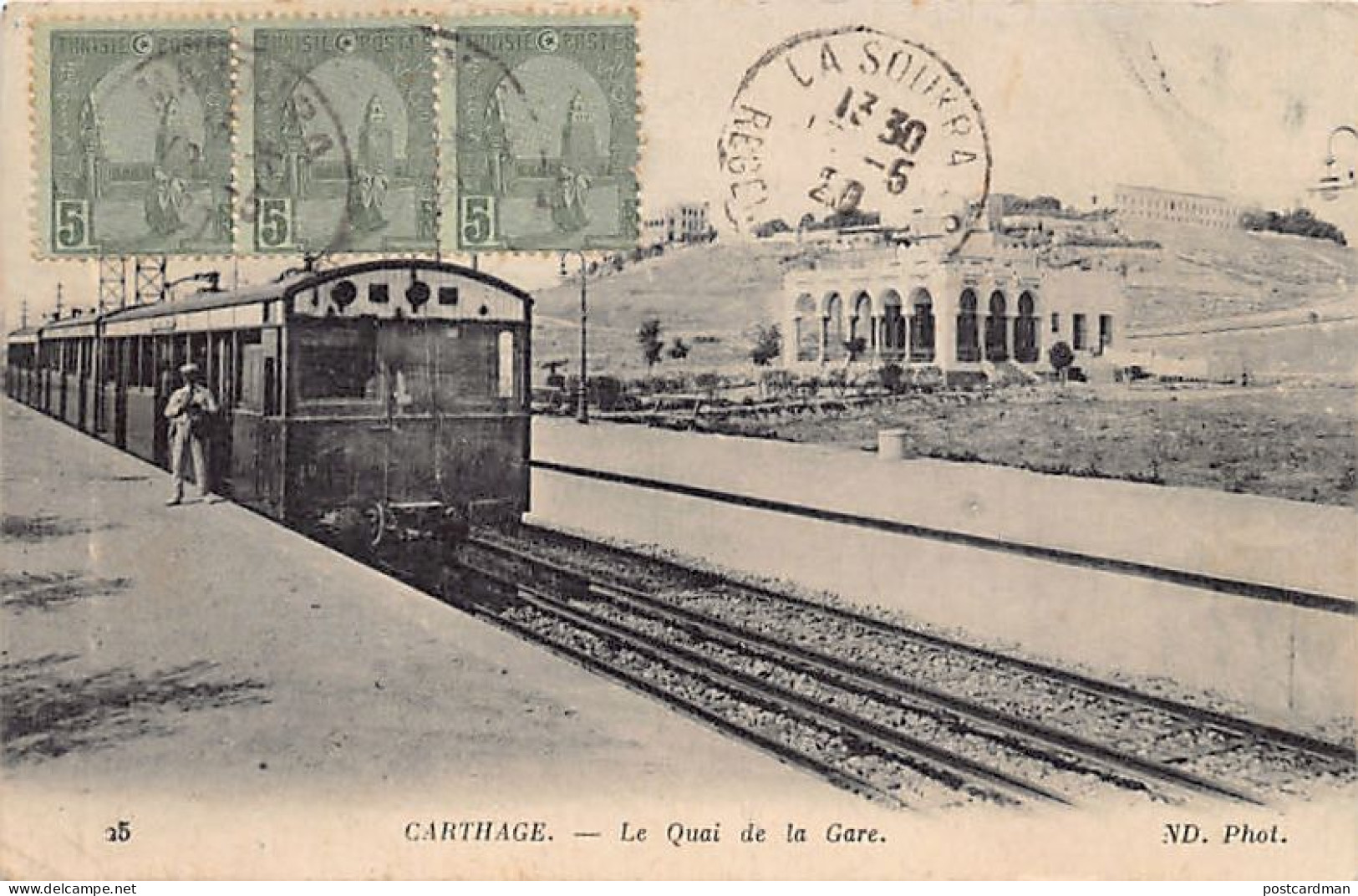 Tunisie - CARTHAGE - Le Quai De La Gare - Ed. ND Phot. Neurdein 25 - Tunesien