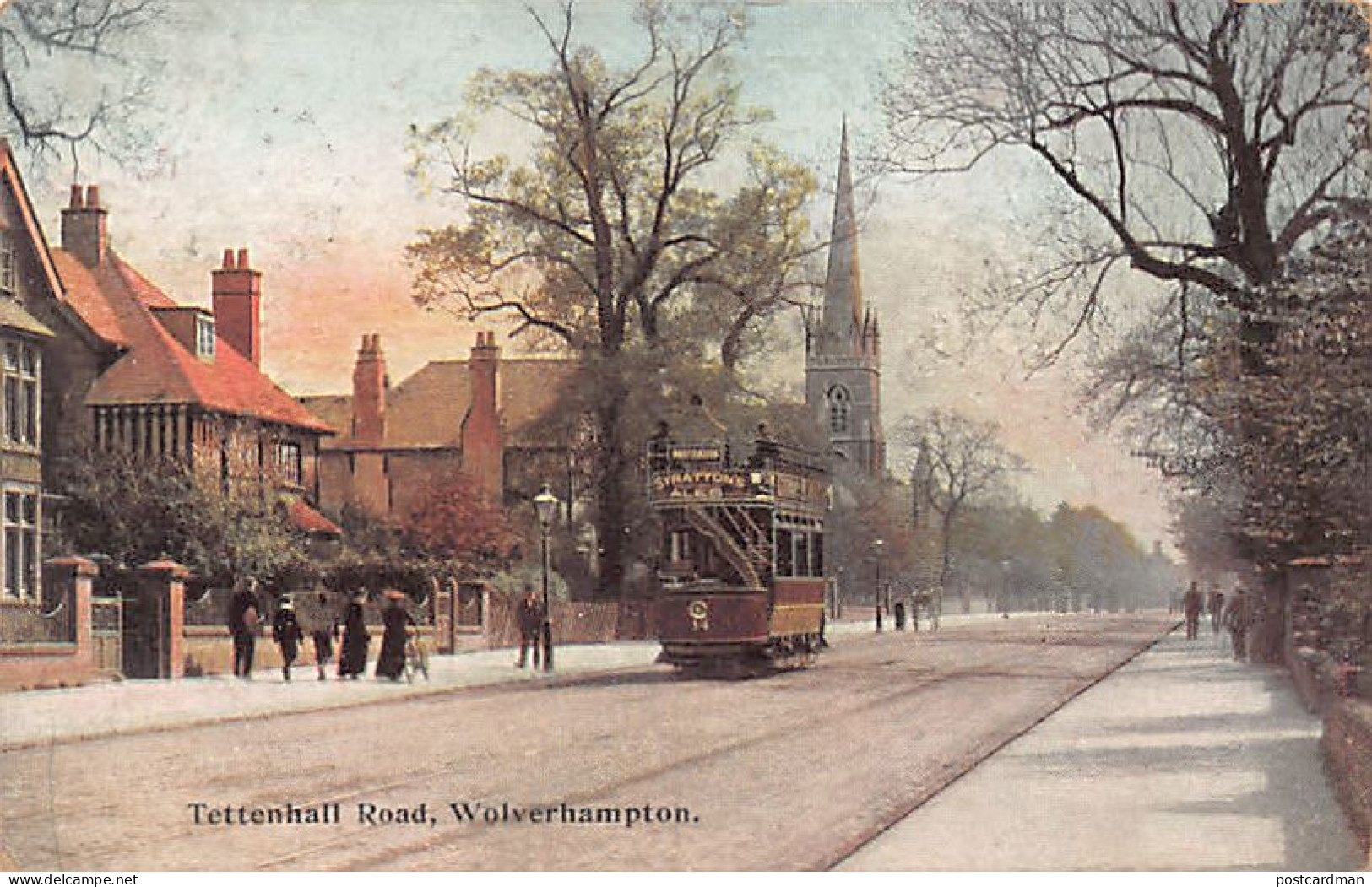 England - WOLVERHAMPTON - Tettenhall Road - Streetcar - Wolverhampton