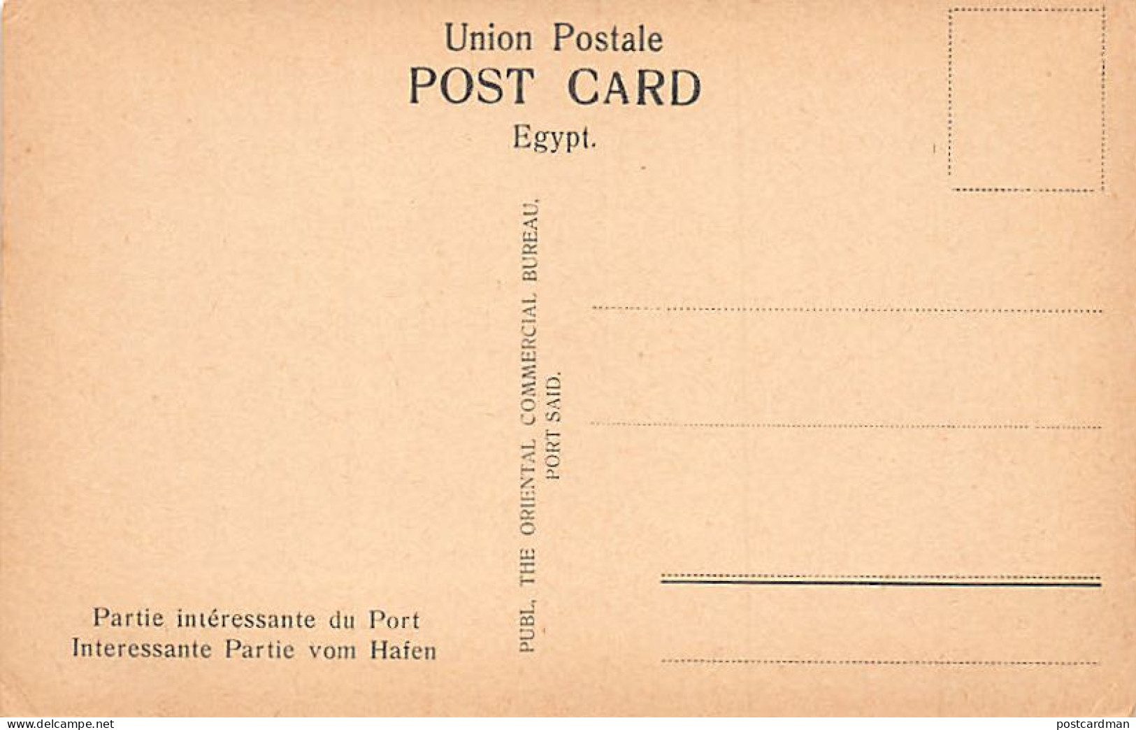 Egypt - PORT SAID - General View - Publ. Lehnert & Landrock 214 - Port Said
