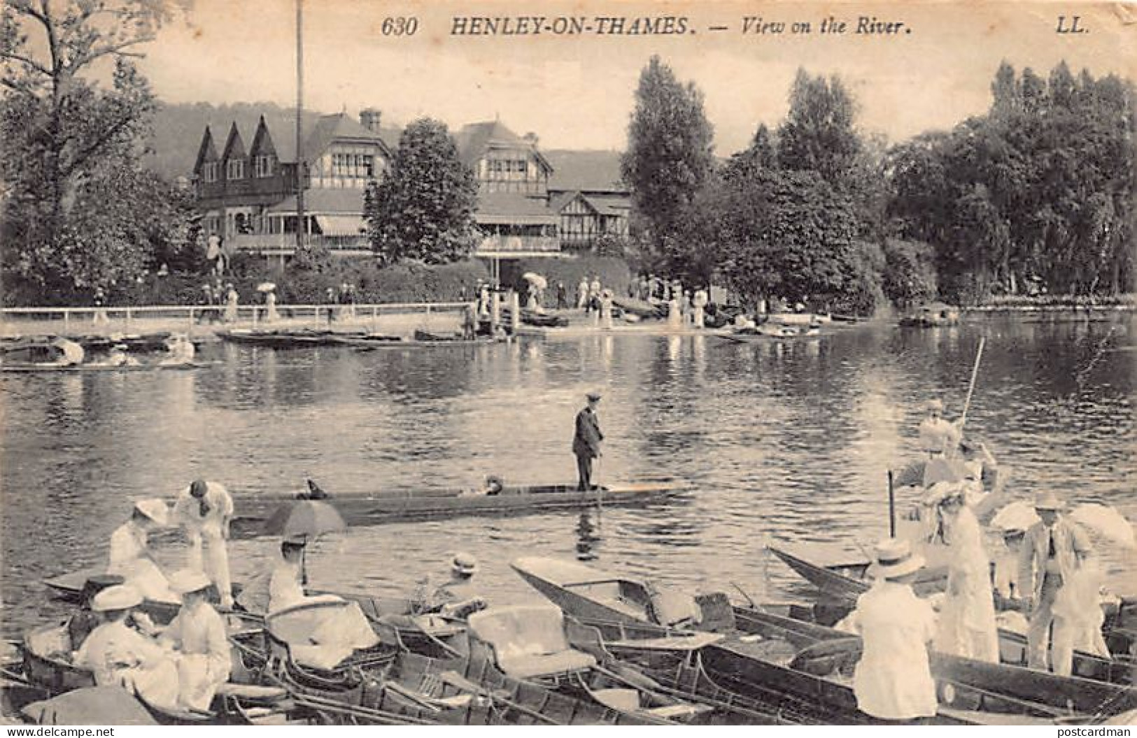 England - HENLEY ON THAMES View Of The River - Publ. LL Levy 630 - Otros & Sin Clasificación