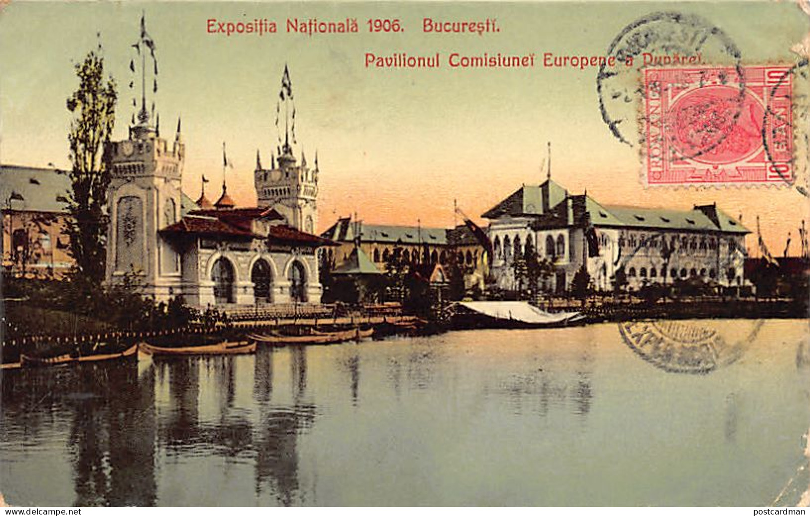 Romania - BUCUREȘTI - Expositia Nationala 1906 - Pavilionul Comisiunei Europene A Dunarei - Ed. Ad. Maier & D. Stern 117 - Romania