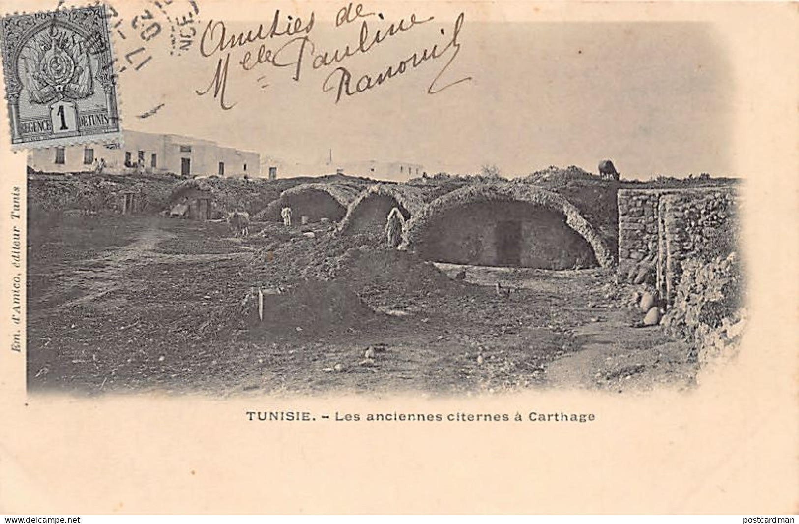 CARTHAGE - Les Anciennes Citernes - Ed. D'Amico  - Tunesien