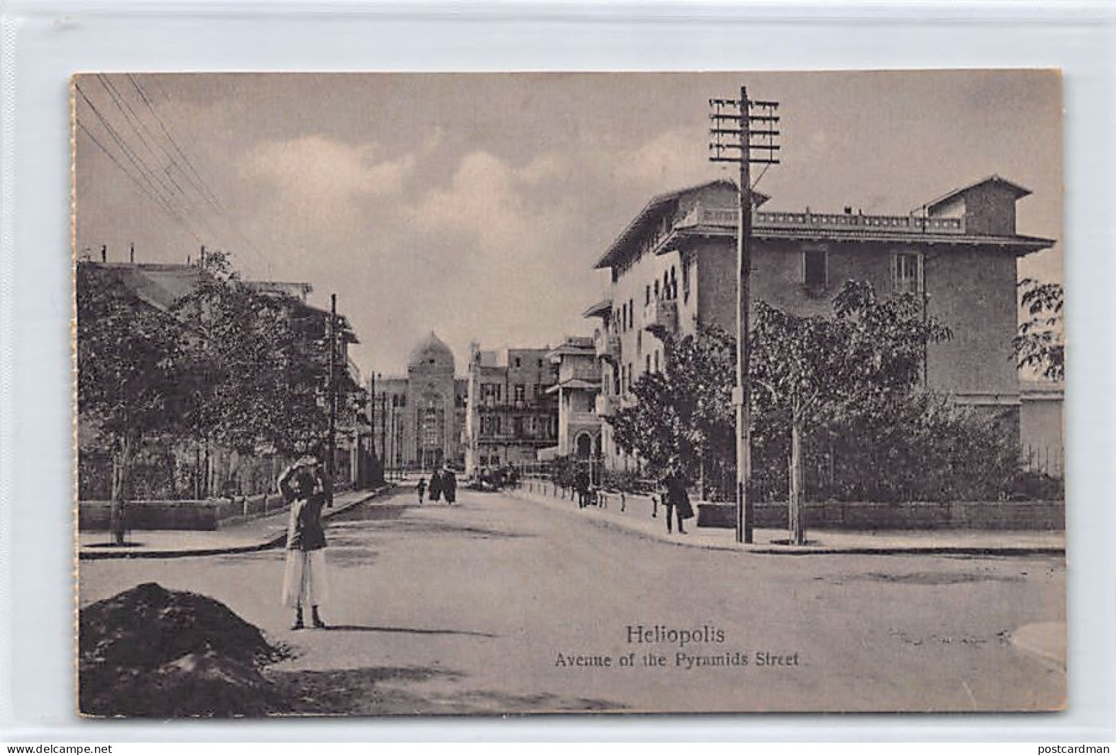 Egypt - HELIOPOLIS - Avenue Of The Pyramids Street - Publ. The Cairo Postcard Trust - Sonstige & Ohne Zuordnung