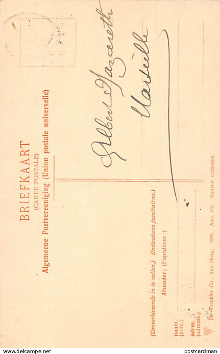 Nederland - AMSTERDAM - Kalverstraat - Uitg. Dr. Trenkler Co. Als 105 Jaar 1905 - Amsterdam