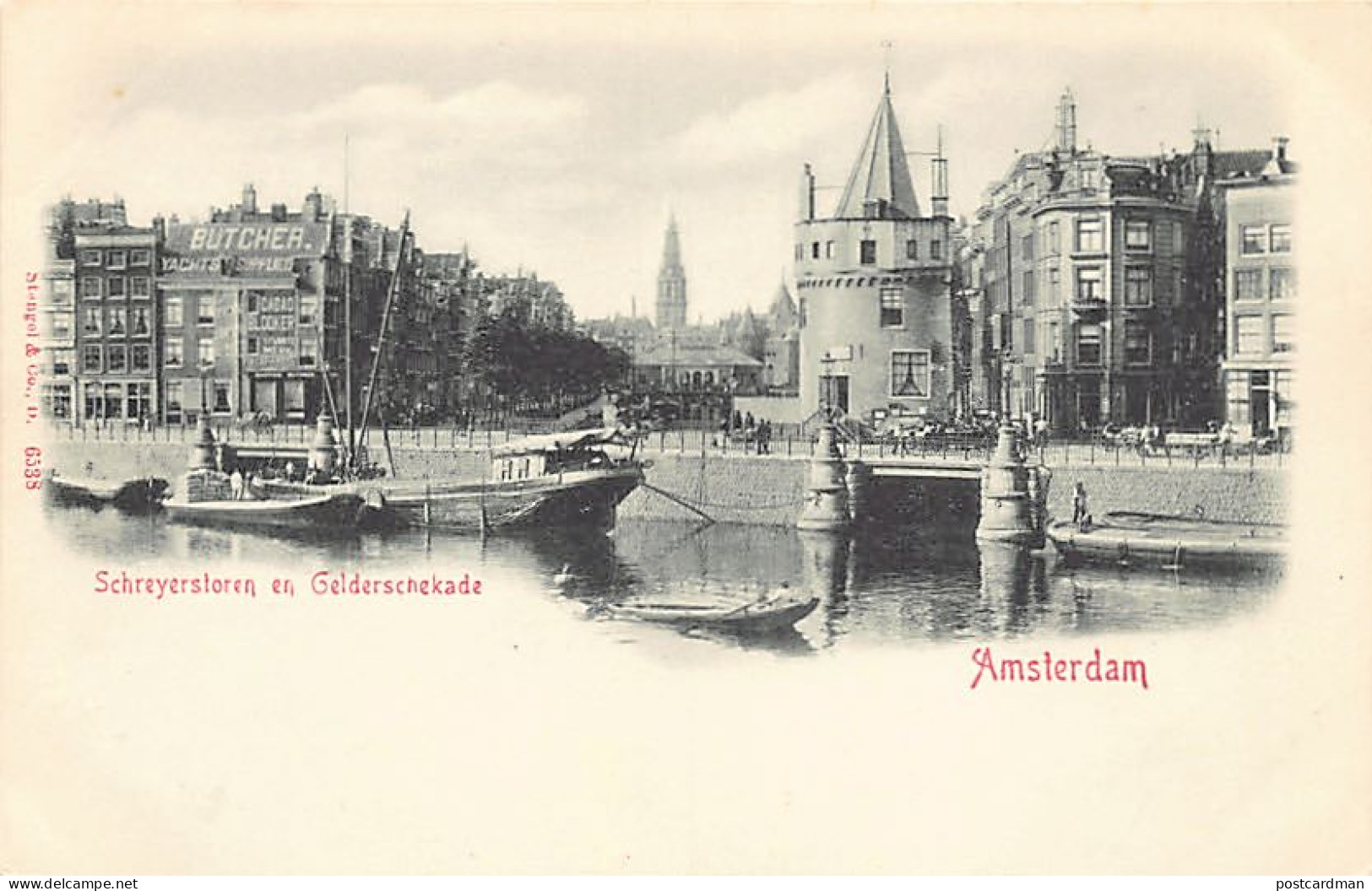 AMSTERDAM (NH) Schreyerstoren En Gelderschekade - Uitg. Stengel & Co.  - Amsterdam