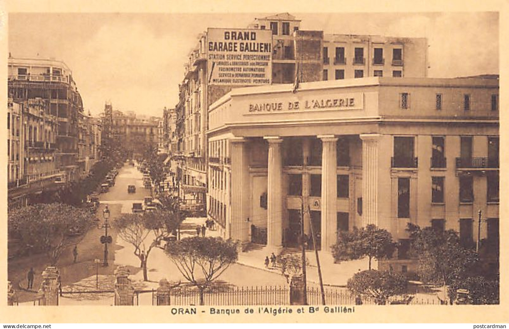 ORAN Banque De L'Algérie Et Bd. Galliéni - Oran