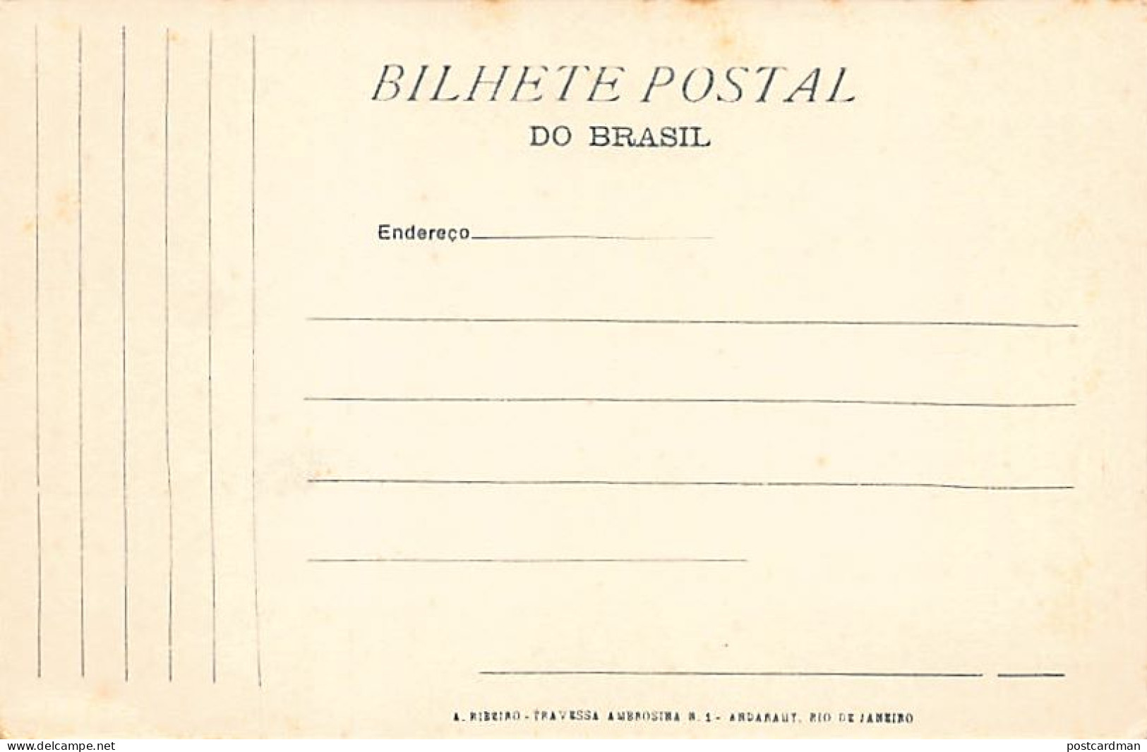 Brasil - Marinha Brazileira - Tupy - Ed. A. Ribeiro XVIII - Autres & Non Classés