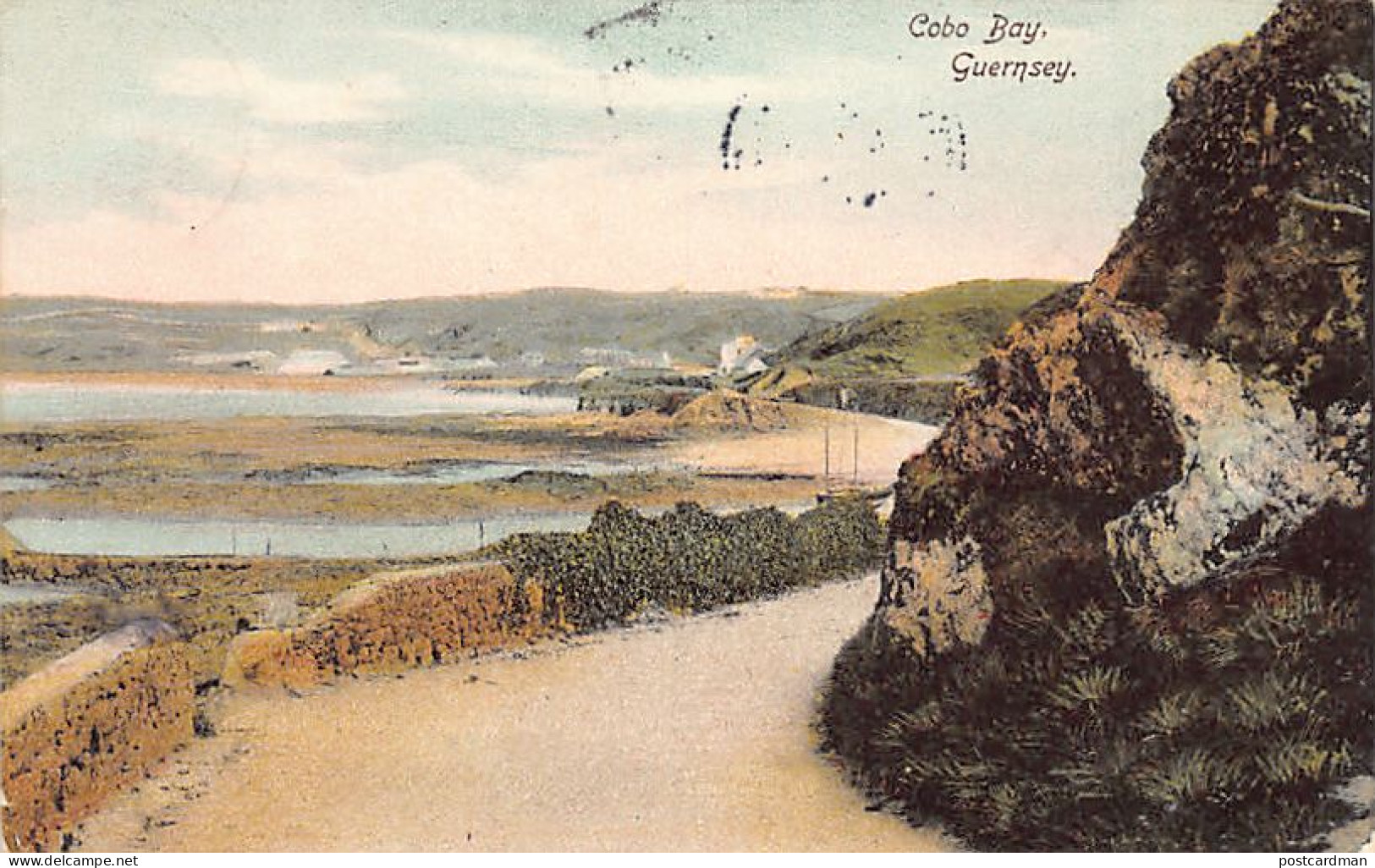 Guernsey - Cobo Bay - Publ. The Woodbury Series 2413 - Guernsey