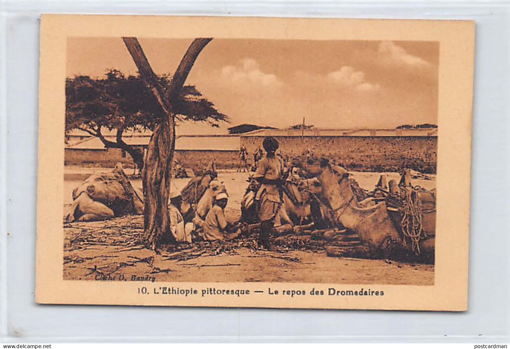 Ethiopia - DIRE DAWA - The Rest Of The Camel Train - Publ. Mission Catholique De Diré Daoua - D. Boudry 10 - Etiopia