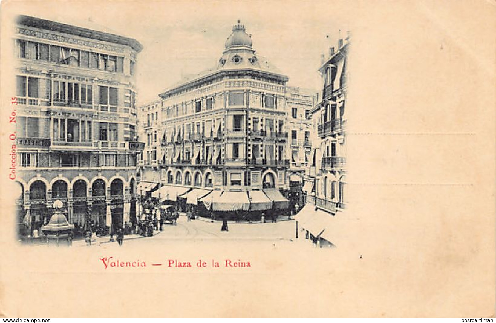 España - VALENCIA - Plaza De La Reina - Ed. Coleccion O. 35 - Valencia