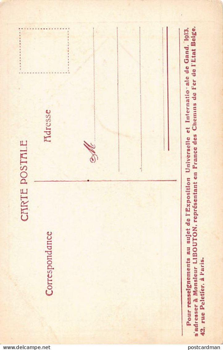 België - GENT (O. Vl.) Internationale Tentoonstelling 1913 - Gent