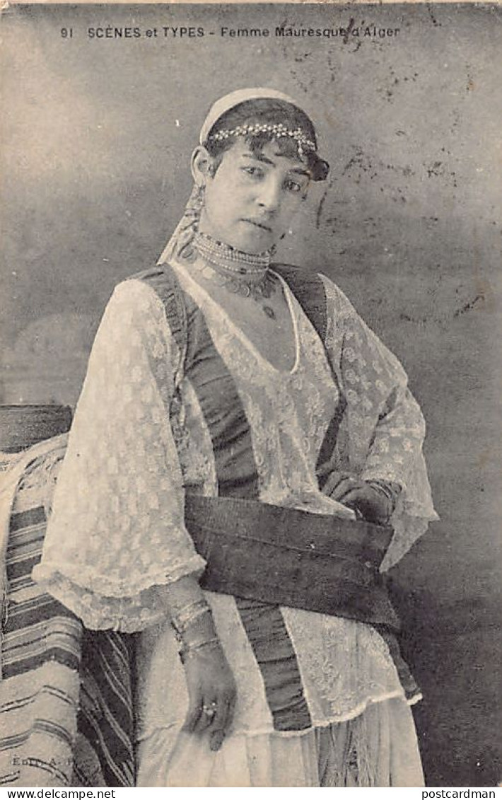 Algérie - Femme Mauresque D'Alger - Ed. A.F. 91 - Mujeres