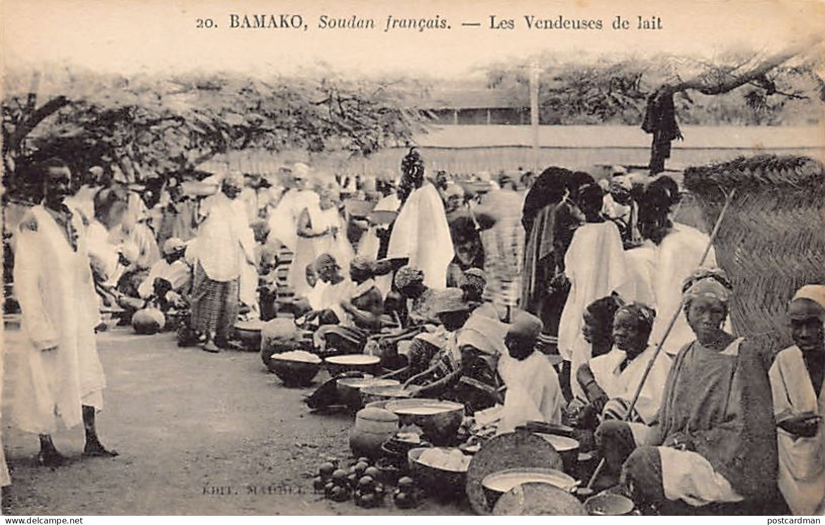 Mali - BAMAKO - Les Vendeuses De Lait - Ed. Maurel 20 - Mali