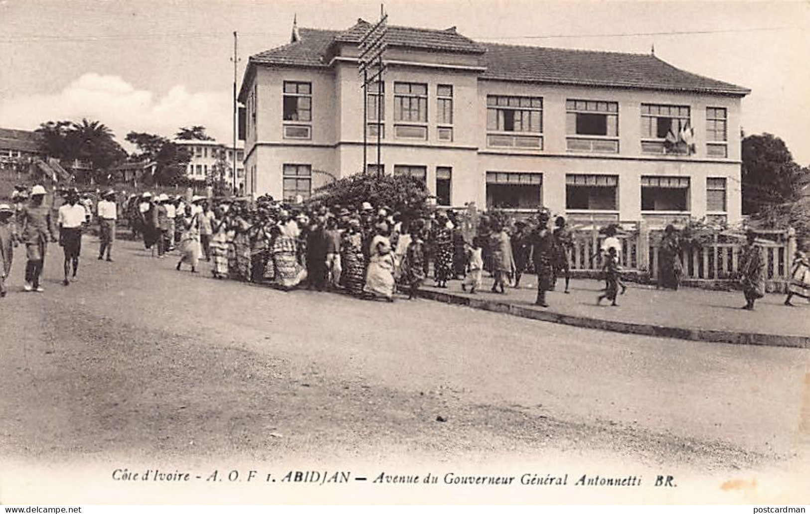 Côte D'Ivoire - ABIDJAN - Avenue Du Gouverneur Général Antonnetti - Ed. Bloc Frères 1 - Elfenbeinküste