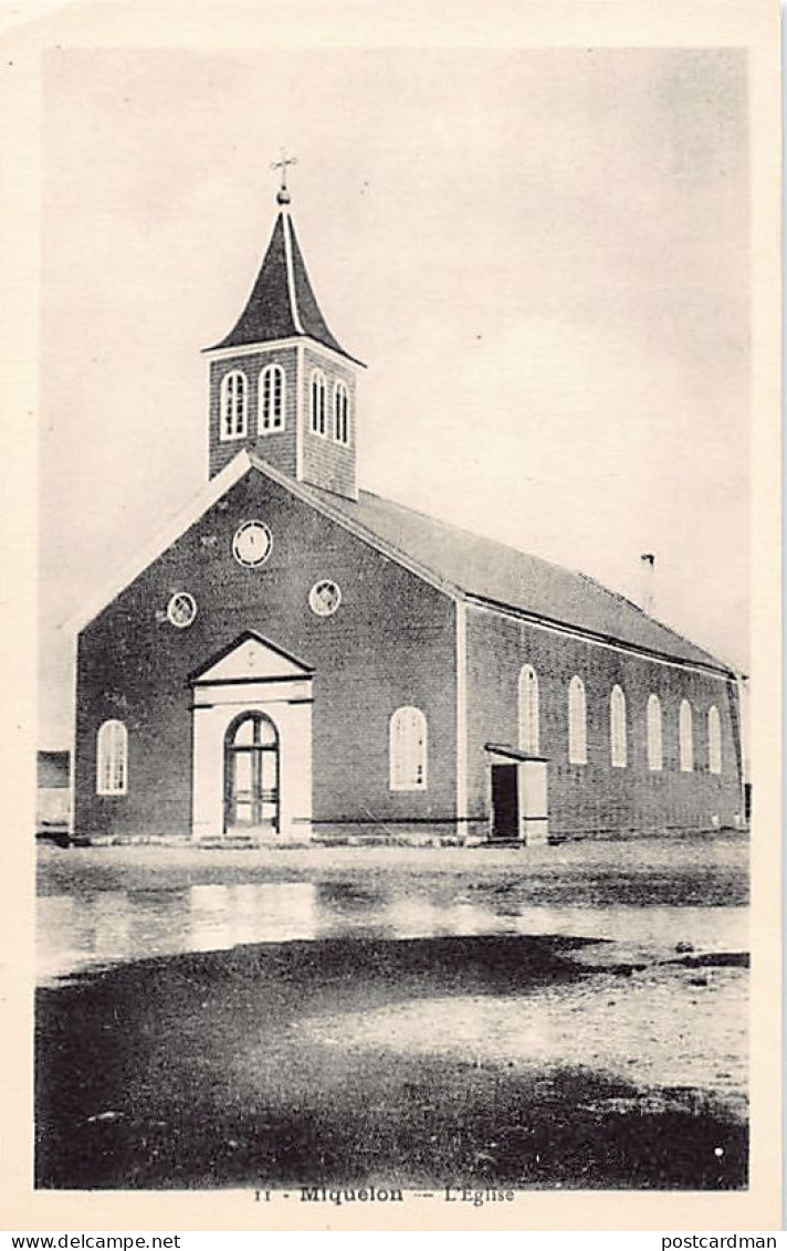 Saint Pierre & Miquelon - L'église De Miquelon - Ed. L. Briand 11 - Saint-Pierre-et-Miquelon