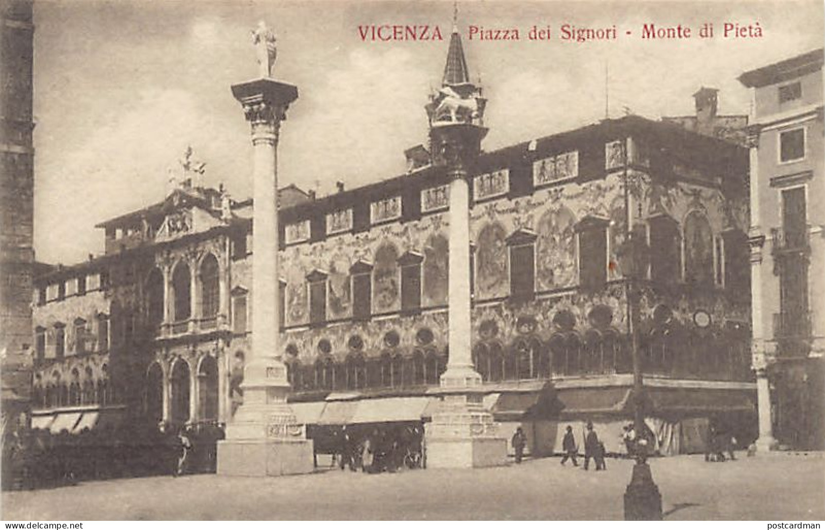 VICENZA - Piazza Dei Signori - Monte Di Pieta - Vicenza
