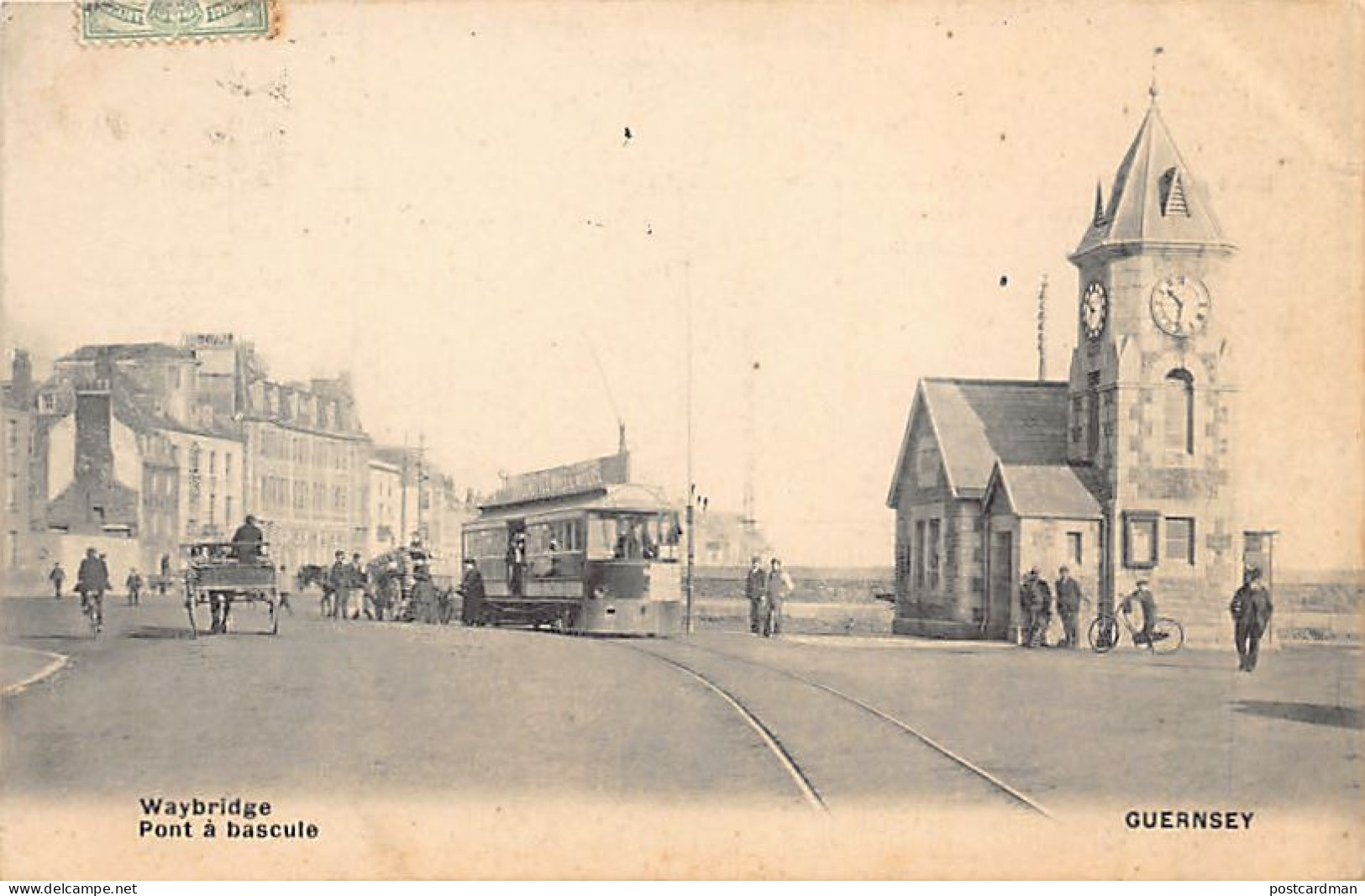 Guernsey - ST. PETER PORT - Waybridge - Tram - Publ. Unknwon  - Guernsey