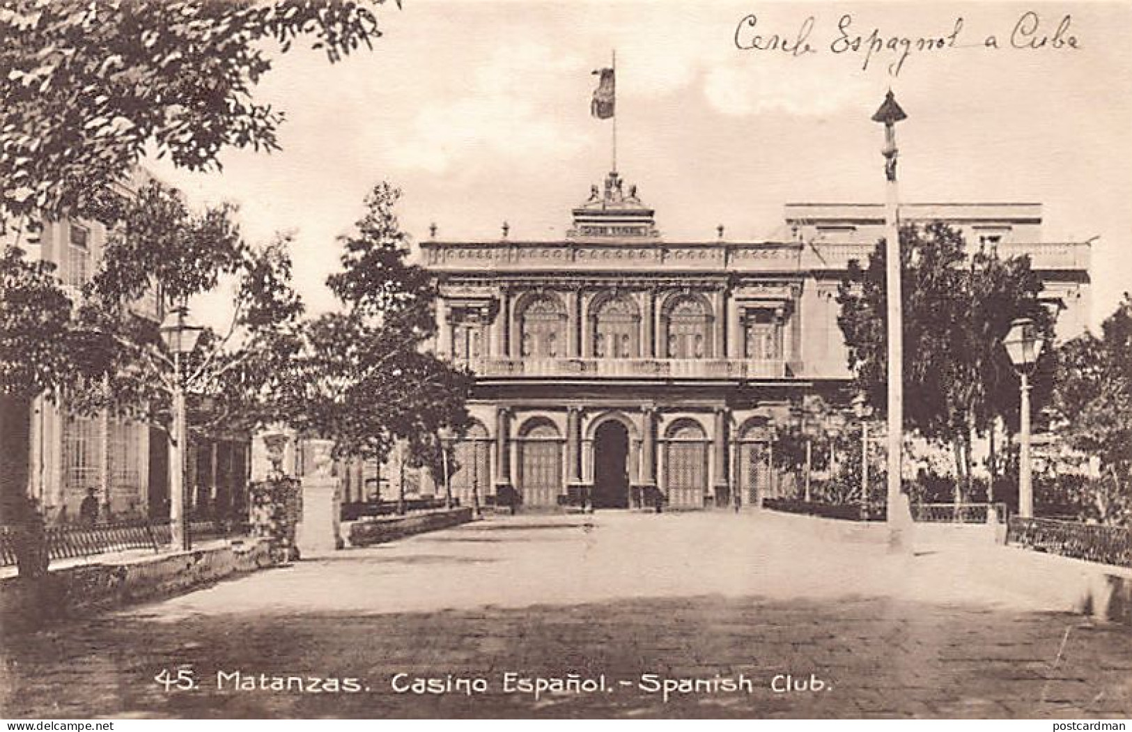 Cuba - MATANZAS - Casino Español - Ed. Desconocido 45 - Cuba