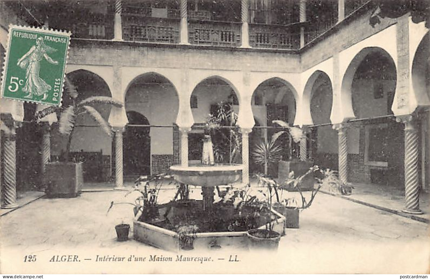 ALGER - Intérieur D'une Maison Mauresque - Algiers